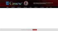 Desktop Screenshot of cassese.com